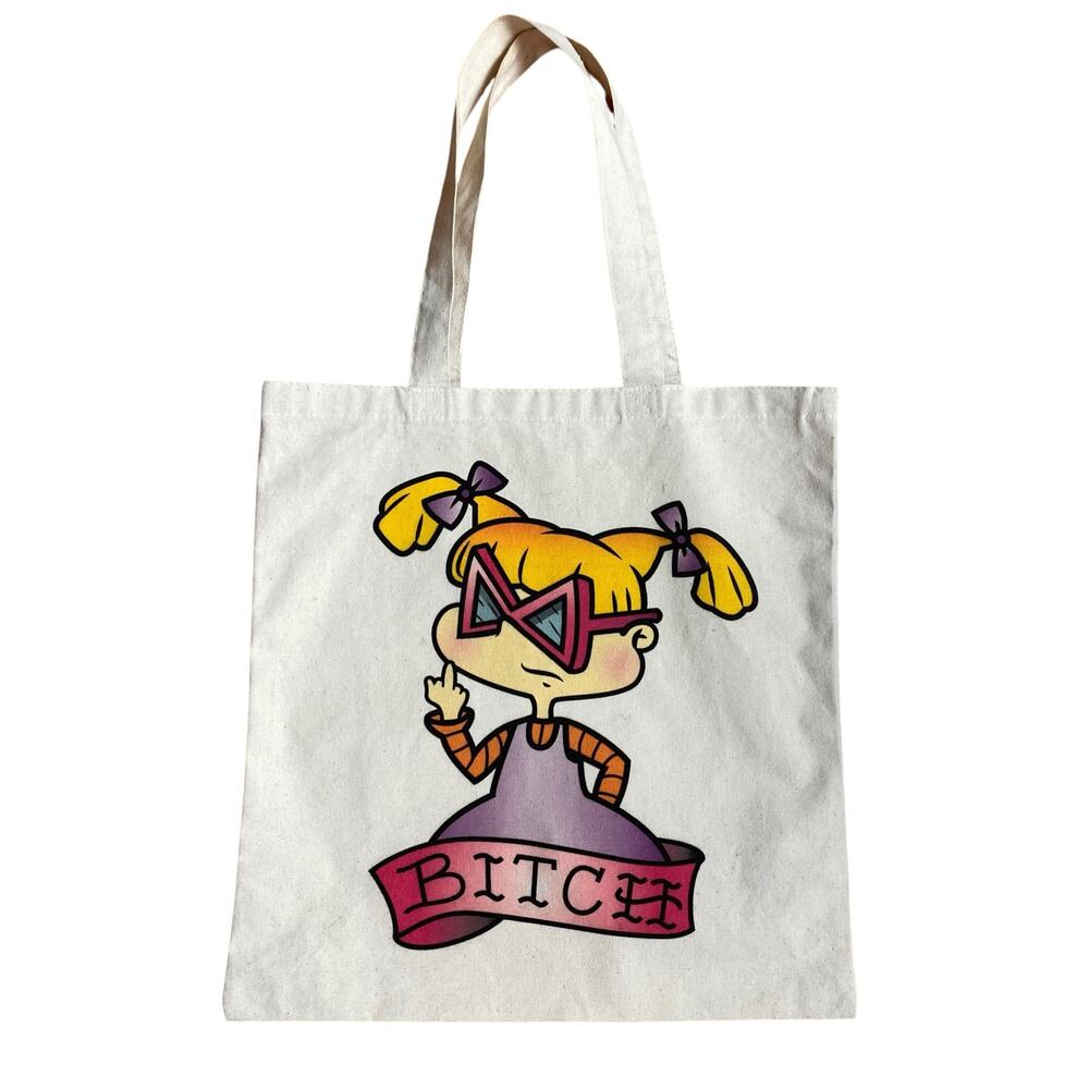 Angelica Rugrats Novelty Canvas Tote Bag